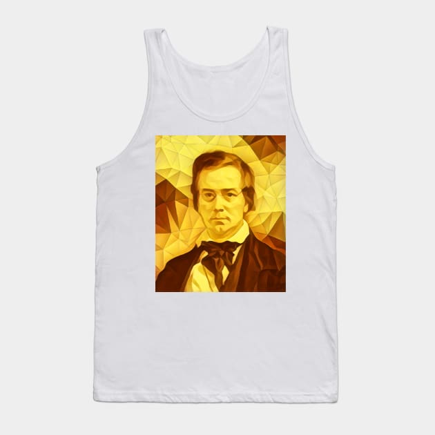 George Perkins Marsh Golden Portrait | George Perkins Marsh Artwork 11 Tank Top by JustLit